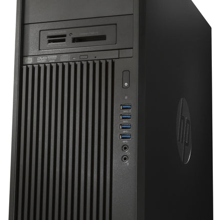 HP Z440 MT + 2x Z24n Intel® Xeon® E5 v4 E5-1620V4 16 GB DDR4-SDRAM 1.26 TB HDD+SSD NVIDIA® Quadro® M2000 Windows 7 Professional Mini Tower Workstation Black