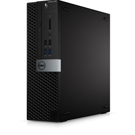 DELL OptiPlex 7040 + U2414H Intel® Core™ i5 i5-6500 8 GB DDR4-SDRAM 500 GB HDD Windows 7 Professional SFF PC Black