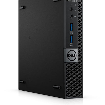 DELL OptiPlex 7040 Intel® Core™ i7 i7-6700T 4 GB DDR4-SDRAM 180 GB SSD Windows 10 Home Mini PC Black