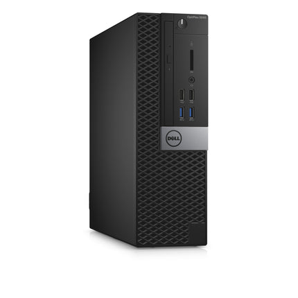 DELL OptiPlex 5040 Intel® Core™ i7 i7-6700 8 GB DDR3L-SDRAM 500 GB HDD Windows 7 Professional SFF PC Black