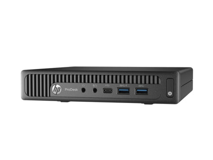 HP ProDesk 600 G2 DM Intel® Core™ i7 i7-6700 8 GB DDR4-SDRAM 128 GB SSD Windows 7 Professional Mini PC Black